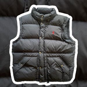 Black Polo Ralph Lauren Puffer Jacket